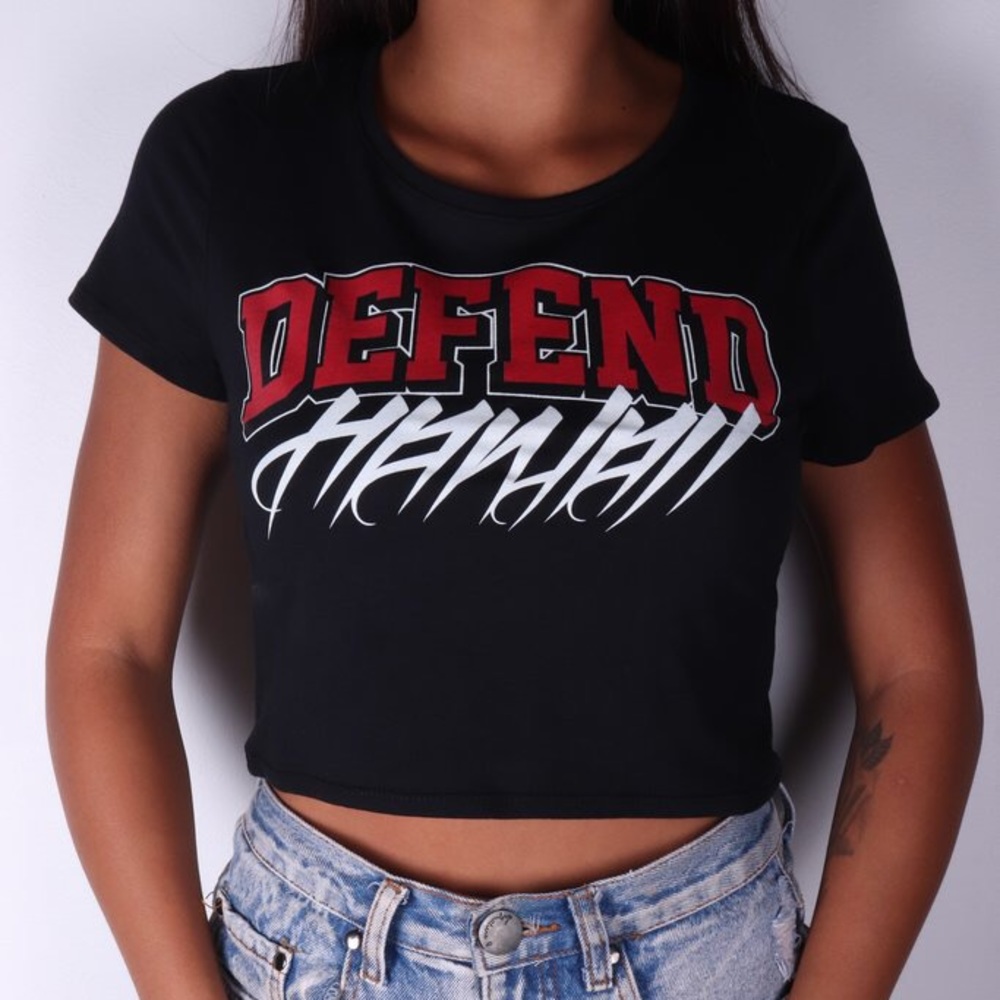 Defend Hawai’i Crop Top